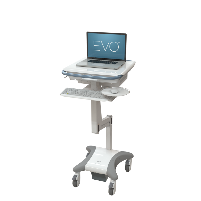 2.-EVO-00-Locking-Laptop-Cart-Right-Side-View-1