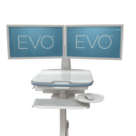 3 EVO 20 Dual VESA LCD Cart