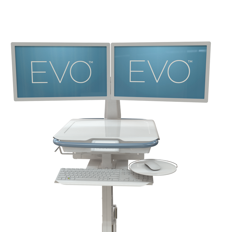 3 EVO 20 Dual VESA LCD Cart
